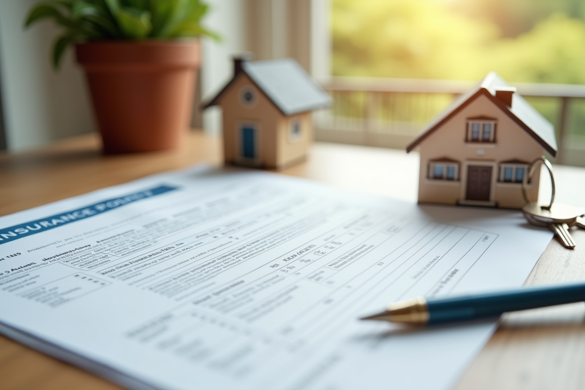 Clé de maison et contrat d