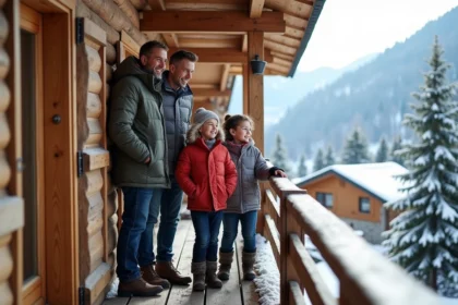 Chalet de montagne prêt pour des vacances aux Contamines-Montjoie
